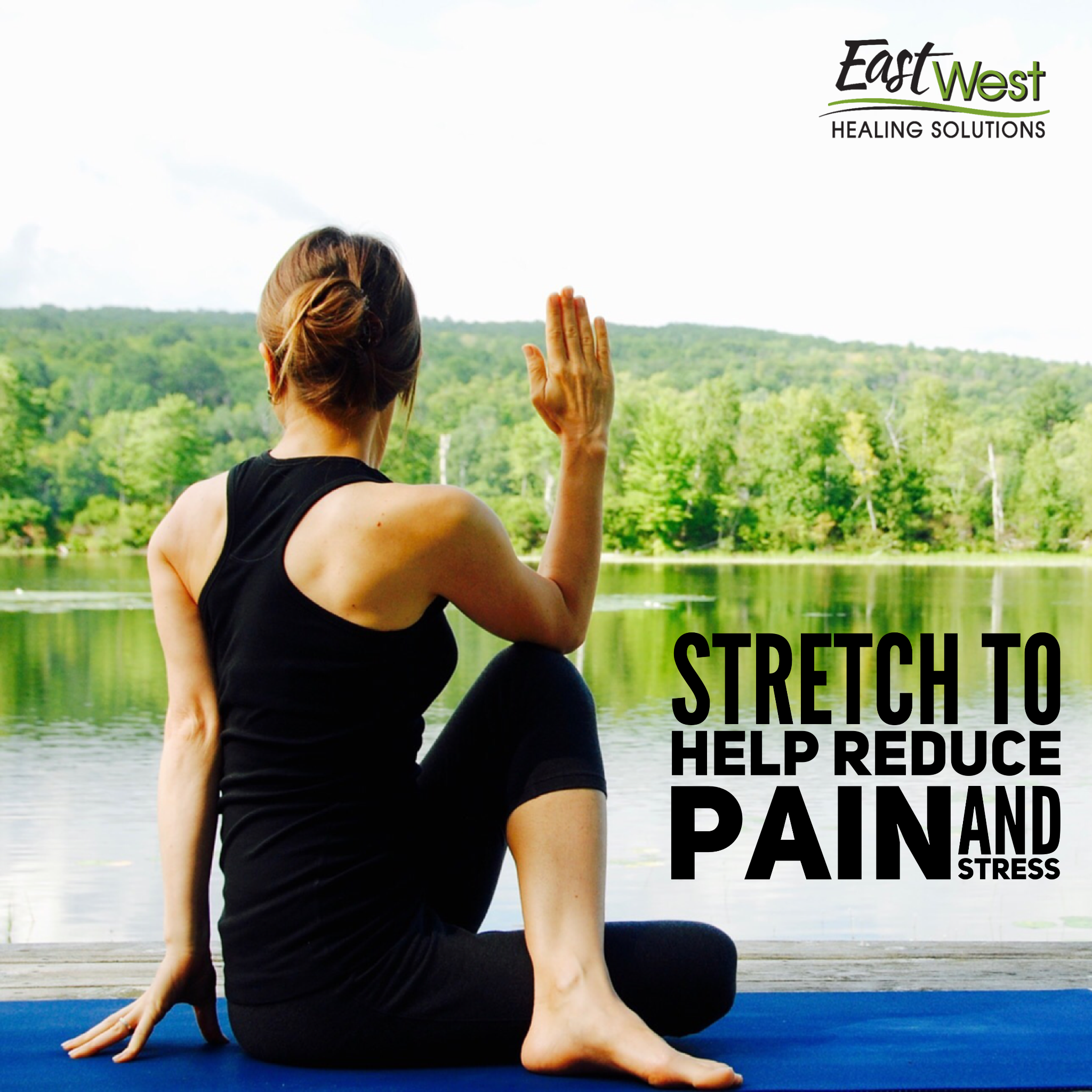 stretch to help reduce pain and stress
